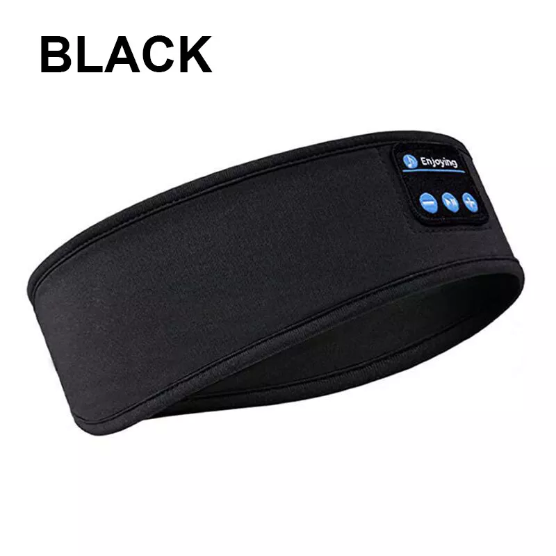 Bluetooth Sleep Headband – Wireless Headphones, Built-In Speakers, Comfortable Fabric, 10-Hour Battery Life