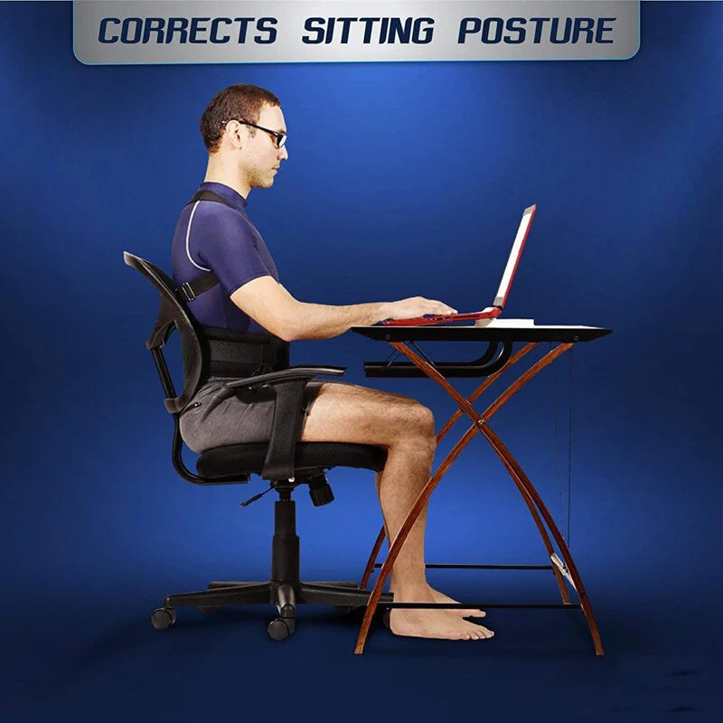 Magnetic Posture Corrector Back and Shoulder Support Brace for Men and Women