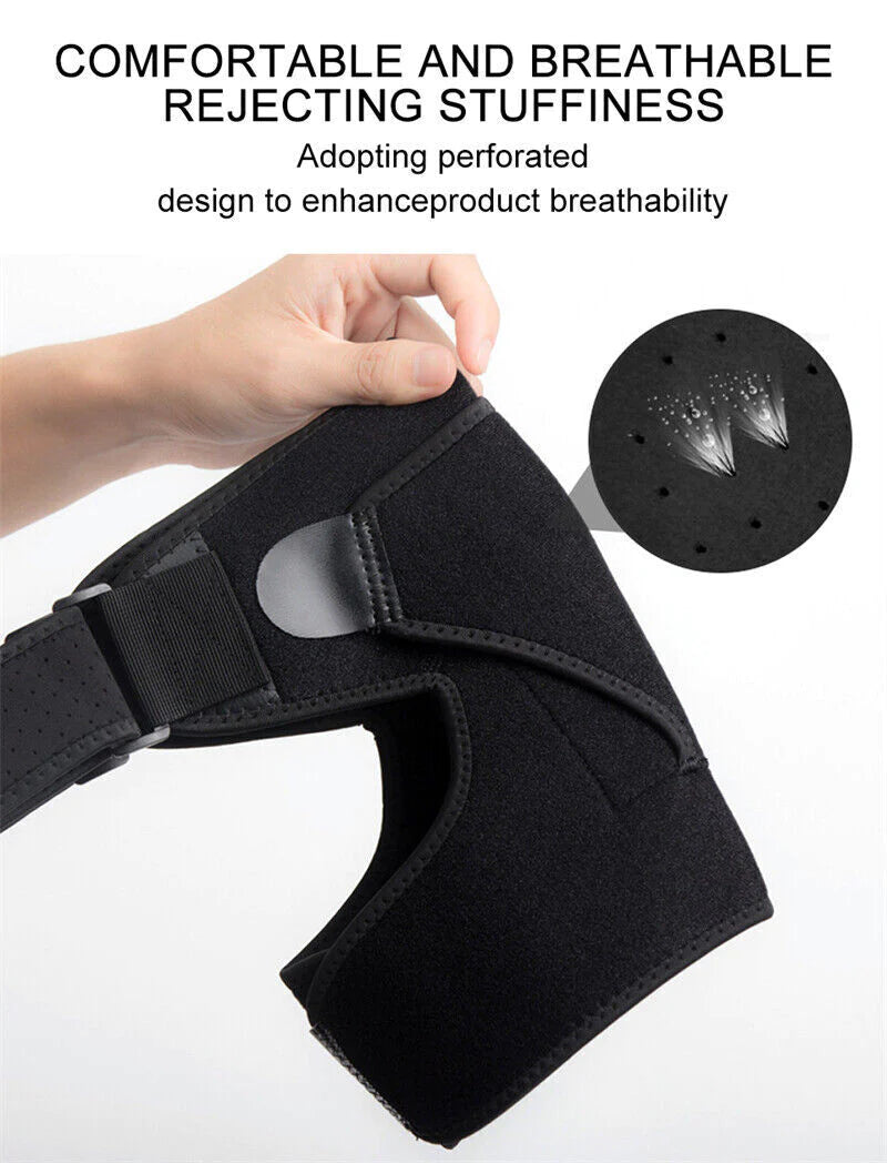 Shoulder Compression Sleeve for Rotator Cuff and AC Joint Pain Relief