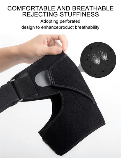 Shoulder Compression Sleeve for Rotator Cuff and AC Joint Pain Relief