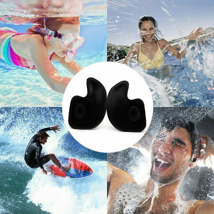 Soft Silicone Ear Plugs for Swimming Sleeping anti Snore Reusable
