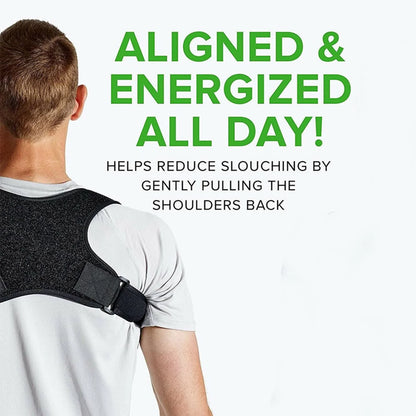 Adjustable Posture Corrector for Back and Shoulder Support - Unisex Brace Belt