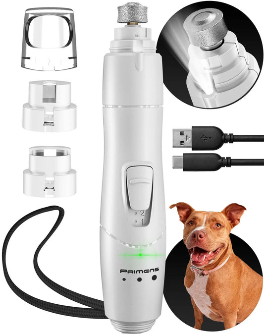 Paw-some Nail Dremel with a Glow-Up: Rechargeable for Pooches of All Sizes!