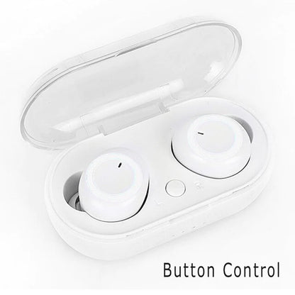 Y50 Bluetooth 5.0 TWS Wireless Earbuds with Charging Case - Stereo Gaming Headset for Mobile Devices