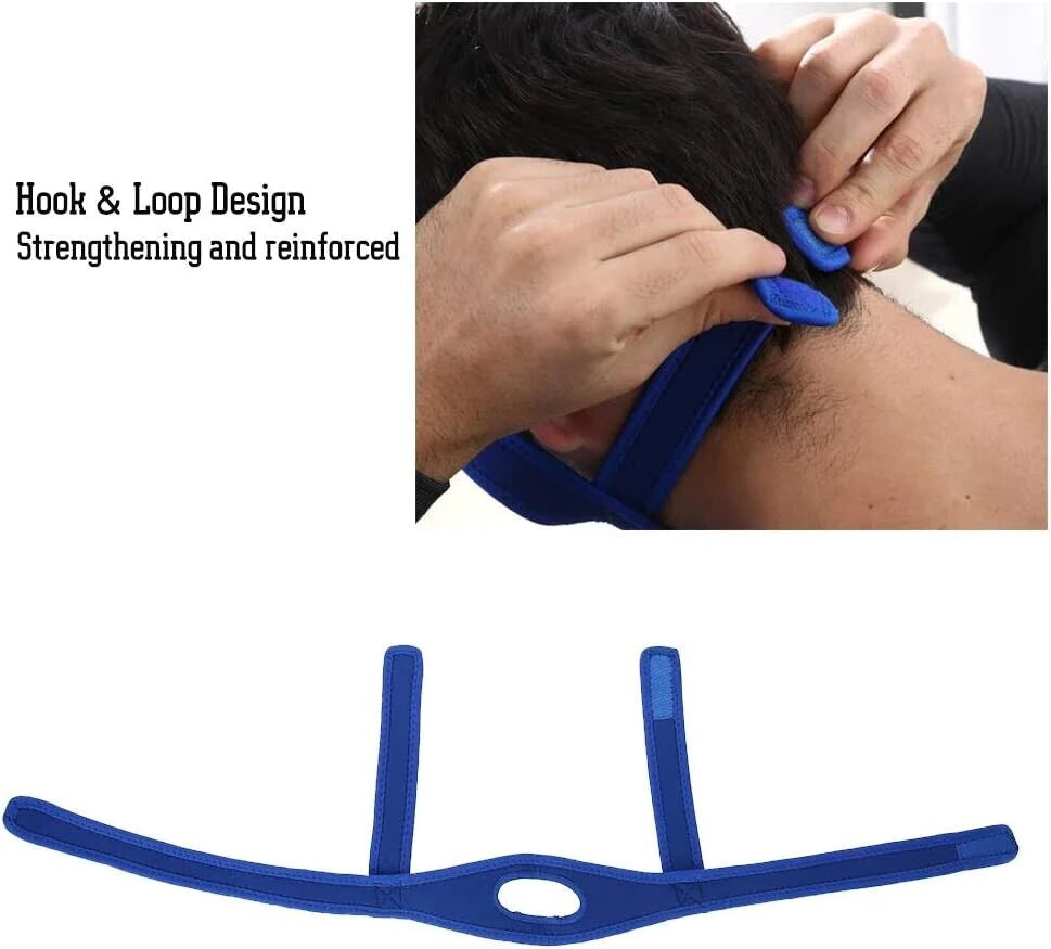 Anti-Snoring Chin Strap for Sleep Apnea Relief and Improved Sleep Quality