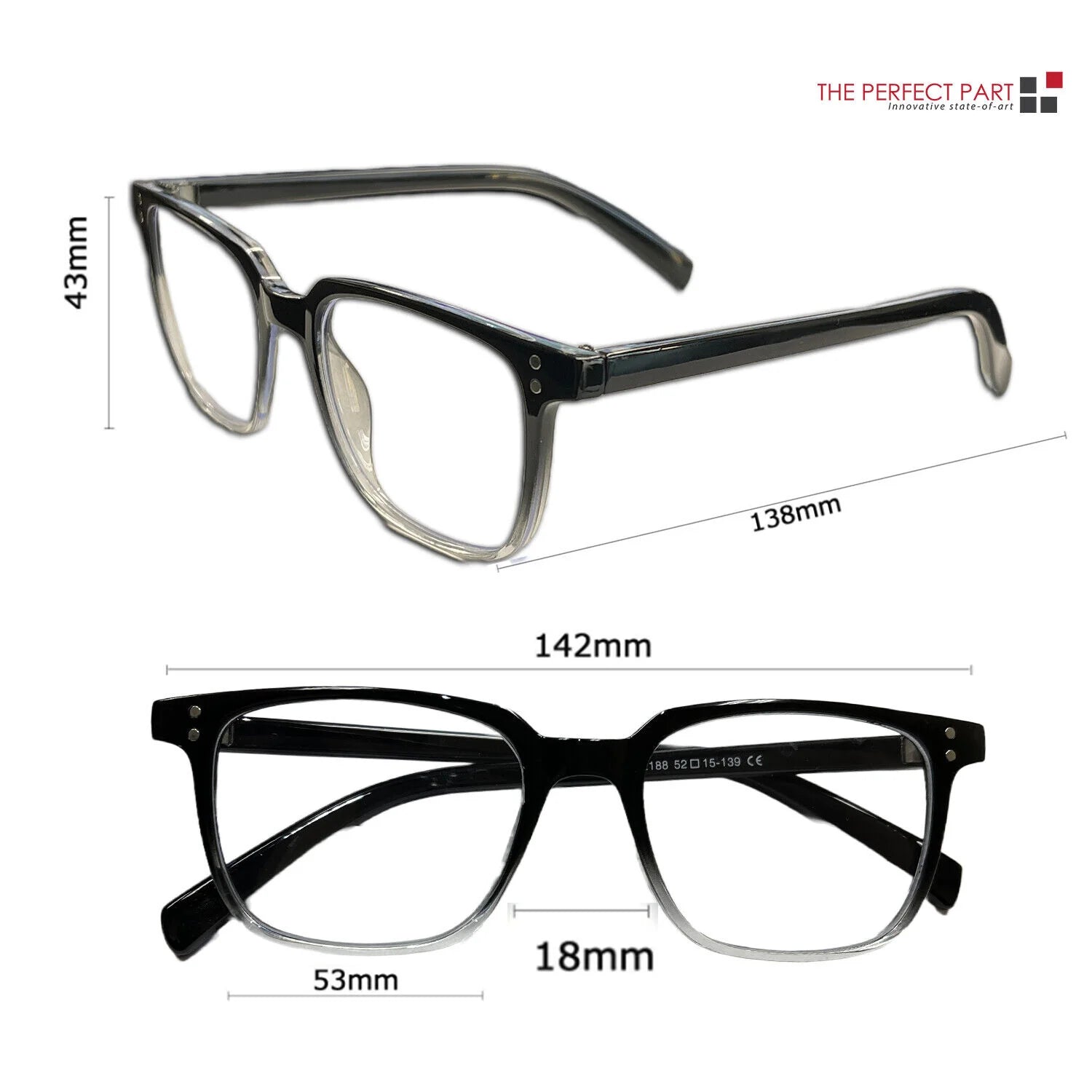 Unisex Blue Light Blocking Reading Glasses - 2 Pack for Men and Women