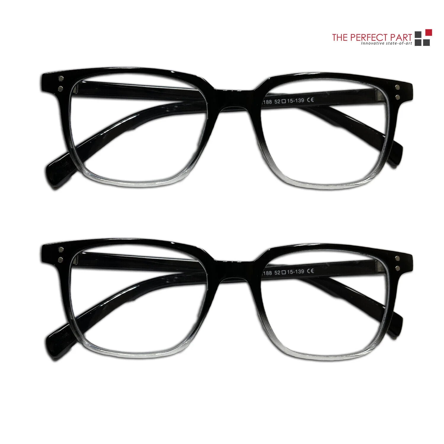 Unisex Blue Light Blocking Reading Glasses - 2 Pack for Men and Women