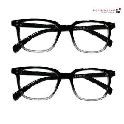 Unisex Blue Light Blocking Reading Glasses - 2 Pack for Men and Women