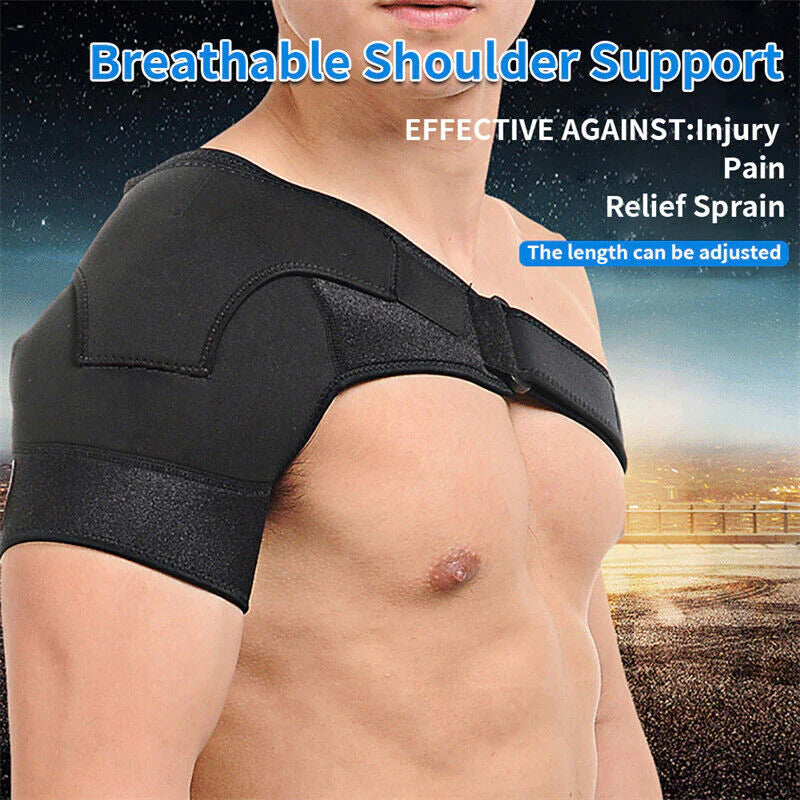 Shoulder Compression Sleeve for Rotator Cuff and AC Joint Pain Relief