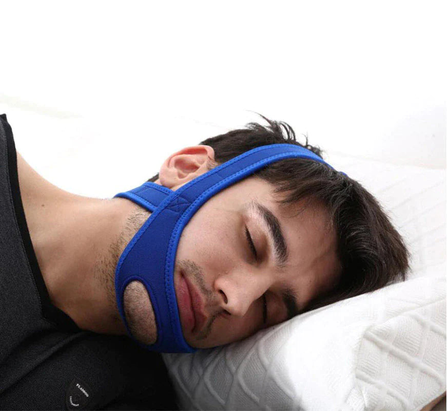 Anti-Snoring Chin Strap for Sleep Apnea Relief and Improved Sleep Quality