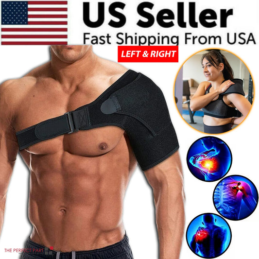 Shoulder Compression Sleeve for Rotator Cuff and AC Joint Pain Relief