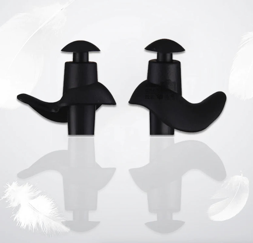 Soft Silicone Ear Plugs for Swimming Sleeping anti Snore Reusable
