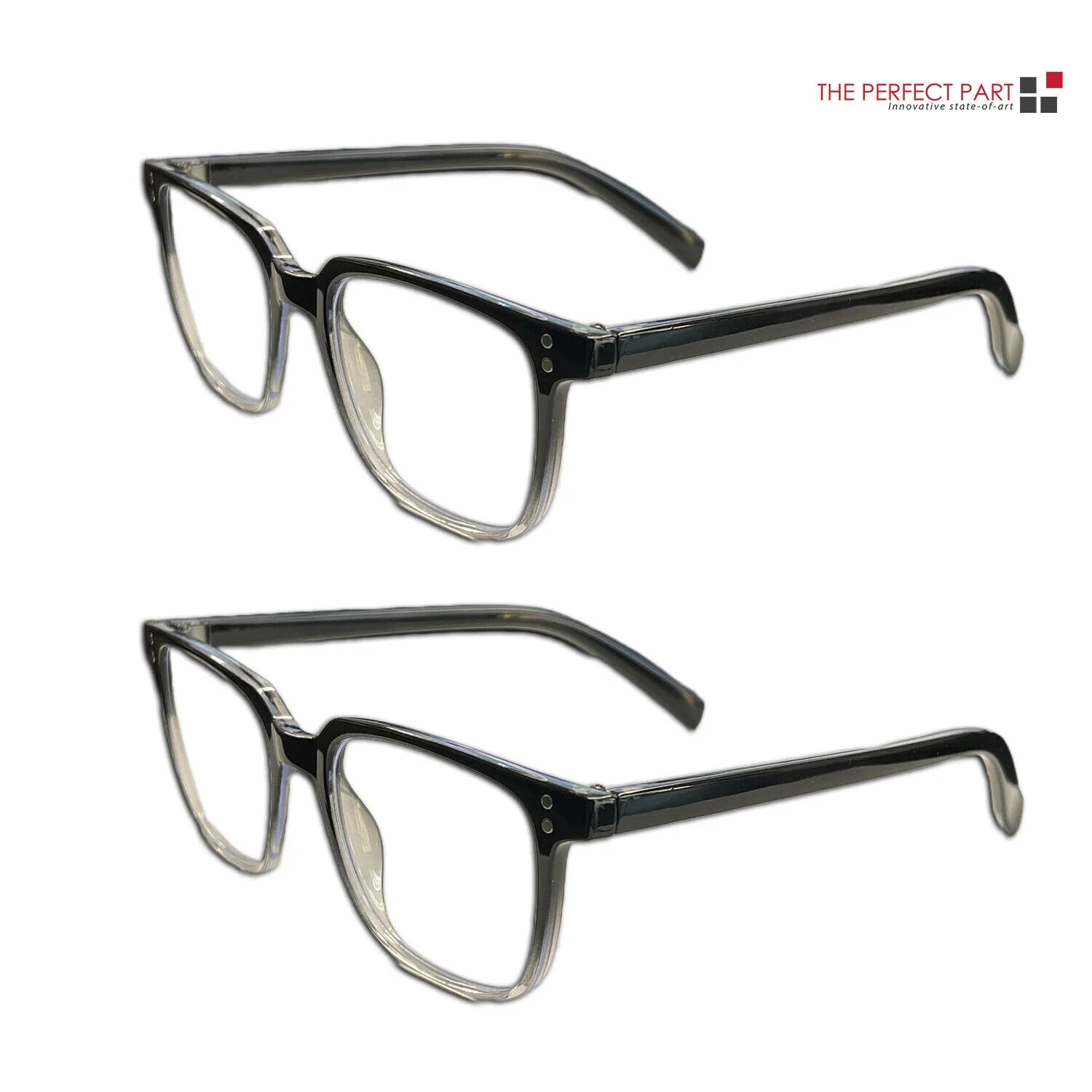 Unisex Blue Light Blocking Reading Glasses - 2 Pack for Men and Women